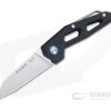 MKM Edge Reverse Tanto Satin M390 Black Aluminum Slip Joint Folder EG-ABK -EDC (Every Day Carry) Shop eg abk 1 1