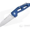 MKM Edge Reverse Tanto Satin M390 Blue Aluminum Slip Joint Folder EG-ABL 2 MKM Edge Reverse Tanto Satin M390 Blue Aluminum Slip Joint Folder EG-ABL -EDC (Every Day Carry) Shop eg abl 1 1