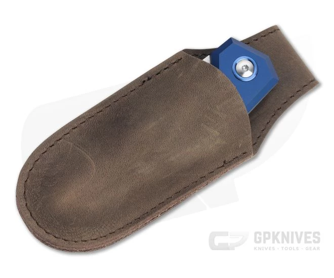 MKM Edge Reverse Tanto Satin M390 Blue Aluminum Slip Joint Folder EG-ABL 6 MKM Edge Reverse Tanto Satin M390 Blue Aluminum Slip Joint Folder EG-ABL - Image 4