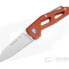 MKM Edge Reverse Tanto Satin M390 Orange Aluminum Slip Joint Folder EG-AOR -EDC (Every Day Carry) Shop eg aor 1 1