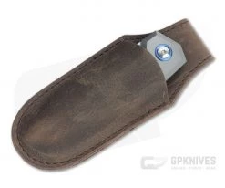 MKM Edge Reverse Tanto Satin M390 Sand Blast Titanium Slip Joint Folder EG-T -EDC (Every Day Carry) Shop eg t 4