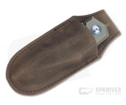 MKM Edge Reverse Tanto Satin M390 Stonewashed Bronze Titanium Slip Joint Folder EG-TBR -EDC (Every Day Carry) Shop eg tbr 4