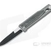 Reate EXO Exoskeleton Design Double Edge PVD Elmax Black Micarta Manual OTF Knife -EDC (Every Day Carry) Shop exo de blkm pvd 1