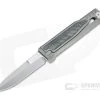 Reate EXO Exoskeleton Design Double Edge Elmax Black Micarta Manual OTF Knife
