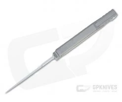 Reate EXO Exoskeleton Design Double Edge Elmax Brown Micarta Manual OTF Knife -EDC (Every Day Carry) Shop exo de bm 3