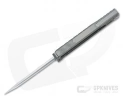 Reate EXO Exoskeleton Design Tanto Point Elmax Black G10 Manual OTF Knife -EDC (Every Day Carry) Shop exo tp blkg10 3