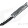 Reate EXO Exoskeleton Design Tanto Point PVD Elmax Black Micarta Manual OTF Knife -EDC (Every Day Carry) Shop exo tp blkm pvd 1