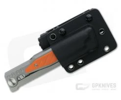 Reate EXO Exoskeleton Design Tanto Point Elmax Orange G10 Manual OTF Knife -EDC (Every Day Carry) Shop exo tp org10 4