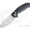 Steel Will Tasso Mini Ant-Lock Black G10 Satin M390 Folder F12M-02 -EDC (Every Day Carry) Shop f12m 02