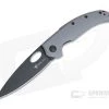 Steel Will Sedge Mini Black Stonewashed D2 Gray G10 Liner Lock Folding Knife F19M-20