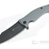 Steel Will Nutcracker Black Stonewashed N690Co Gray G10 Flipper F24-20 -EDC (Every Day Carry) Shop f24 20 1