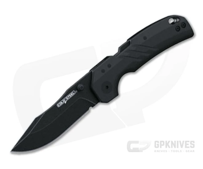Cold Steel Engage Atlas Lock 3" Black Stonewashed AUS10A Black GFN Folder FL-30DPLC-10B 3 Cold Steel Engage Atlas Lock 3" Black Stonewashed AUS10A Black GFN Folder FL-30DPLC-10B