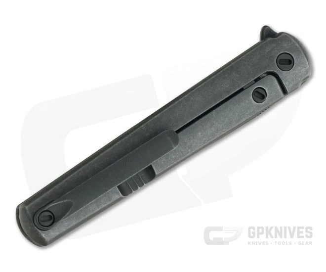 MKM Zieba Flame Drop Point M390 Dark Stonewashed Titanium Frame Lock Flipper FL01-TDSW 4 MKM Zieba Flame Drop Point M390 Dark Stonewashed Titanium Frame Lock Flipper FL01-TDSW - Image 2