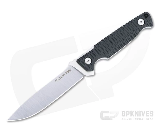 Cold Steel Razor Tek 4" Satin 4116 Black GFN Fixed Blade FX-4RZR 3 Cold Steel Razor Tek 4" Satin 4116 Black GFN Fixed Blade FX-4RZR