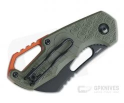 MKM Mikita Vox Isonzo Cleaver Black Plain N690Co Green FRN FX03-2PGO 6 MKM Mikita Vox Isonzo Cleaver Black Plain N690Co Green FRN FX03-2PGO -EDC (Every Day Carry) Shop fx03 2pgo 2