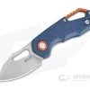 MKM Mikita Voxnaes Isonzo Clip Point Stonewashed Plain N690Co Blue FRN FX03-3PBL -EDC (Every Day Carry) Shop fx03 3pbl 2