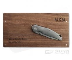 MKM Anso Goccia Flipper Limited #025 Damasteel Titanium Liner Lock Folder GC-D -EDC (Every Day Carry) Shop gc d 025 4