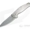 MKM Anso Goccia Flipper Limited #048 Damasteel Titanium Liner Lock Folder GC-D -EDC (Every Day Carry) Shop gc d 048 1