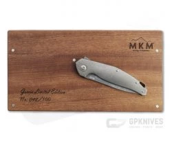MKM Anso Goccia Flipper Limited #048 Damasteel Titanium Liner Lock Folder GC-D -EDC (Every Day Carry) Shop gc d 048 4