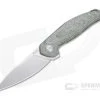 MKM Anso Goccia Satin M390 3D Green Canvas Micarta Liner Lock Flipper GC-GC -EDC (Every Day Carry) Shop gc gc 1 1