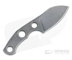 GiantMouse GMF1-F Stonewashed Black PVD M390 EDC Fixed Blade -EDC (Every Day Carry) Shop gmf1 f 3