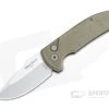 Protech Knives Les George SBR Stonewashed S35VN GPKnives Exclusive Green Micarta Top Automatic Knife -EDC (Every Day Carry) Shop gp sbr 01 1