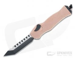 Heretic Hydra Tanto Two-Tone Black Elmax Copper Top Single Action OTF Automatic Knife H006-10A-COPPER