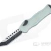 Heretic Hydra Tanto Two-Tone Black Elmax Jade G10 Top Single Action OTF Automatic Knife H006-10A-JADE