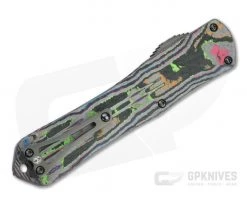 Heretic Knives Manticore-X Black DLC Bowie Awesome 80's Camo Carbon OTF Automatic H030B-6A-CF80S -EDC (Every Day Carry) Shop h030b 6a cf80s 2 1