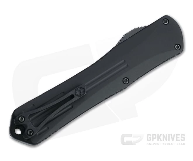 Heretic Knives Manticore-X Double Edge Battleworn Black Elmax OTF Automatic H032-8A 4 Heretic Knives Manticore-X Double Edge Battleworn Black Elmax OTF Automatic H032-8A - Image 2