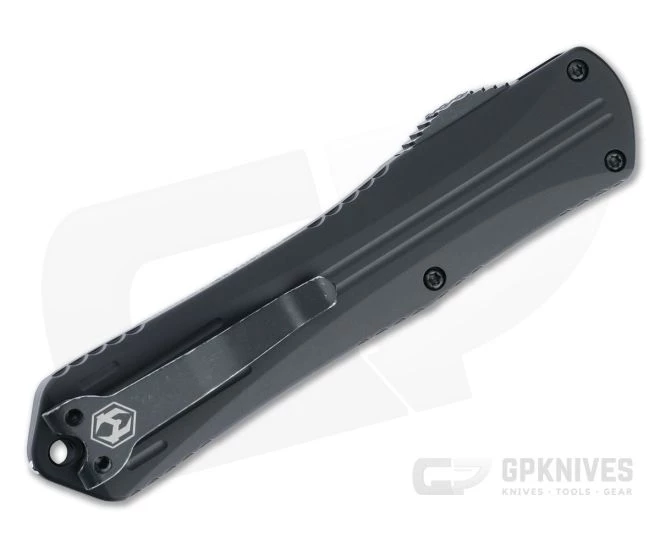 Heretic Knives Manticore-X Recurve Battleworn Black Elmax OTF Automatic H033-8A 4 Heretic Knives Manticore-X Recurve Battleworn Black Elmax OTF Automatic H033-8A - Image 2