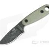 ESEE Izula II Black Oxide Fixed Blade Micarta Neck Knife -EDC (Every Day Carry) Shop izula ii b bo