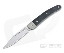 LionSteel Jack 1 M390 Black G10 Modern Traditional Slip Joint JK1-GBK