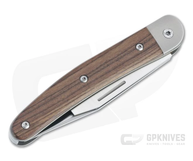 LionSteel Jack 2 M390 Santos Wood Modern Traditional Slip Joint JK2-ST 4 LionSteel Jack 2 M390 Santos Wood Modern Traditional Slip Joint JK2-ST - Image 2
