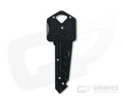 SOG Key Knife Black Back Lock Folding Knife KEY-101