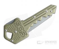 SOG Key Knife Brass Back Lock Folding Knife KEY102-CP -EDC (Every Day Carry) Shop key102 cp 3