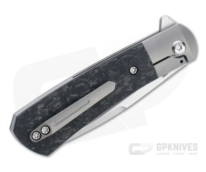 Pena Knives X Series KICKSTOP Flipper Apache Marbled Carbon Fiber Folding Knife 4 Pena Knives X Series KICKSTOP Flipper Apache Marbled Carbon Fiber Folding Knife - Image 2