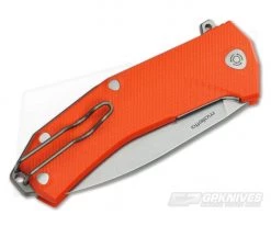 LionSteel KUR Flipper Orange G10 -EDC (Every Day Carry) Shop kur or 2