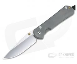 Chris Reeve Large Sebenza 31 Gold Double Lugs Polished S45VN Titanium Folder 004