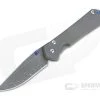 Chris Reeve Large Sebenza 31 Boomerang Damascus Blasted Titanium Folder 004 -EDC (Every Day Carry) Shop l31 1002 004 1