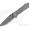 Chris Reeve Large Sebenza 31 Boomerang Damascus Blasted Titanium Folder 005