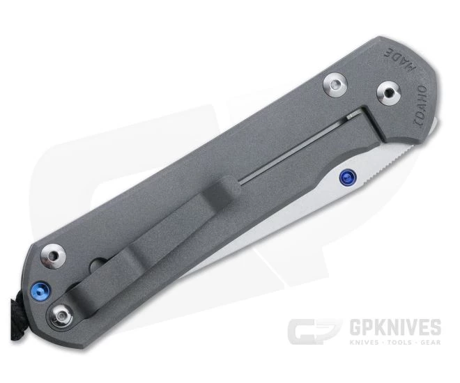 Chris Reeve Large Sebenza 31 Tanto Stonewashed Magnacut Titanium Folder 4 Chris Reeve Large Sebenza 31 Tanto Stonewashed Magnacut Titanium Folder - Image 2