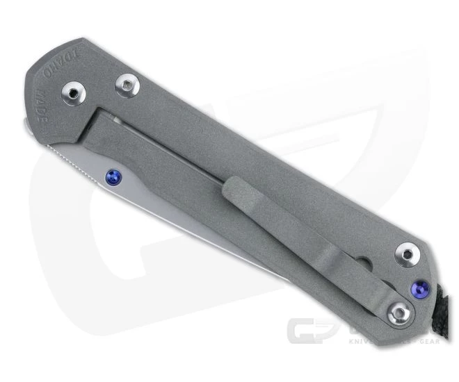 Chris Reeve Large Sebenza 31 Left Hand Tanto Stonewashed Magnacut Titanium Folder 4 Chris Reeve Large Sebenza 31 Left Hand Tanto Stonewashed Magnacut Titanium Folder - Image 2