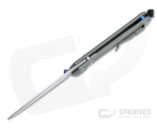 Chris Reeve Large Sebenza 31 Left Hand Tanto Stonewashed Magnacut Titanium Folder 5 Chris Reeve Large Sebenza 31 Left Hand Tanto Stonewashed Magnacut Titanium Folder - Image 3