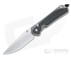 Chris Reeve Large Sebenza 31 Stonewashed S45VN Bog Oak Inlay Silver Hardware Folding Knife 012