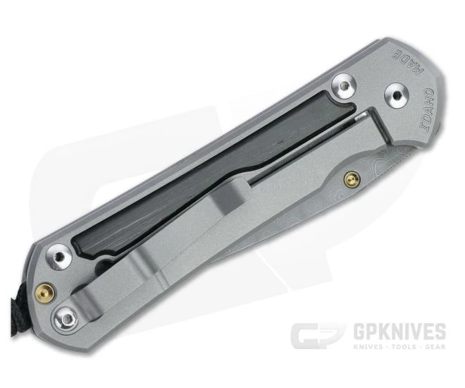 Chris Reeve Large Sebenza 31 Raindrop Damascus Bog Oak Inlay Folder 001 4 Chris Reeve Large Sebenza 31 Raindrop Damascus Bog Oak Inlay Folder 001 - Image 2