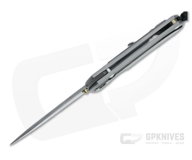 Chris Reeve Large Sebenza 31 Raindrop Damascus Bog Oak Inlay Folder 001 5 Chris Reeve Large Sebenza 31 Raindrop Damascus Bog Oak Inlay Folder 001 - Image 3