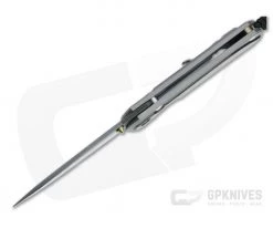 Chris Reeve Large Sebenza 31 Raindrop Damascus Bog Oak Inlay Folder -EDC (Every Day Carry) Shop l31 1106 3