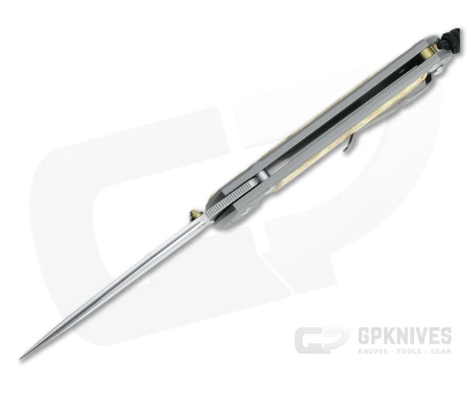 Chris Reeve Large Sebenza 31 Left Handed Box Elder Inlay Folding Knife 002 5 Chris Reeve Large Sebenza 31 Left Handed Box Elder Inlay Folding Knife 002 - Image 3