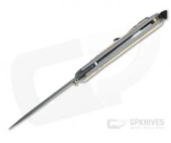 Chris Reeve Large Sebenza 31 Raindrop Damascus Box Elder Inlay Folder 002 -EDC (Every Day Carry) Shop l31 1114 002 3